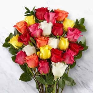 Mixed Roses Bunch